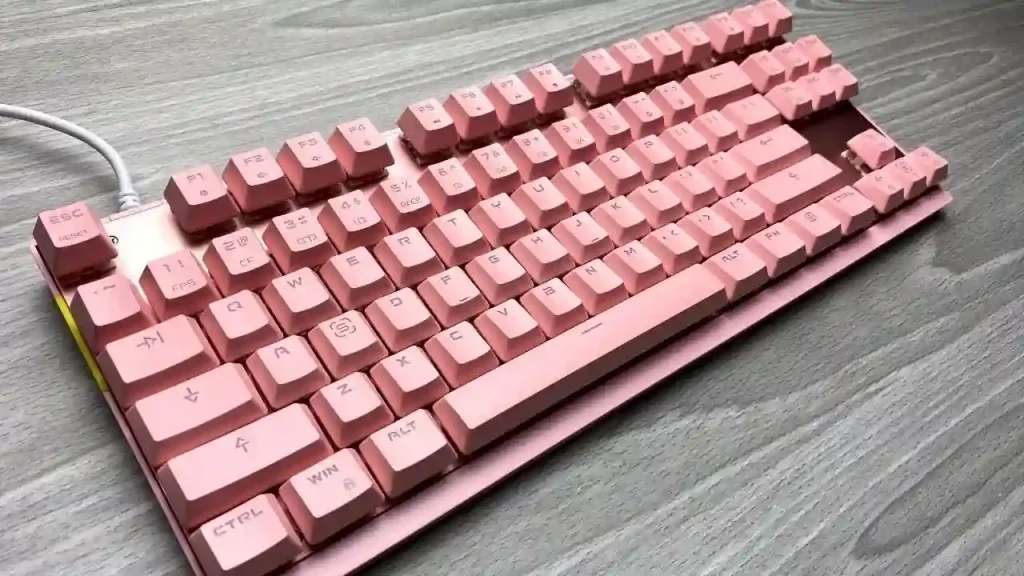 Pink Mechanical Keyboard