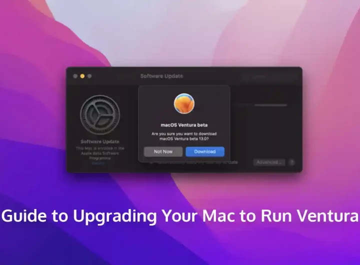Mac to Run Ventura