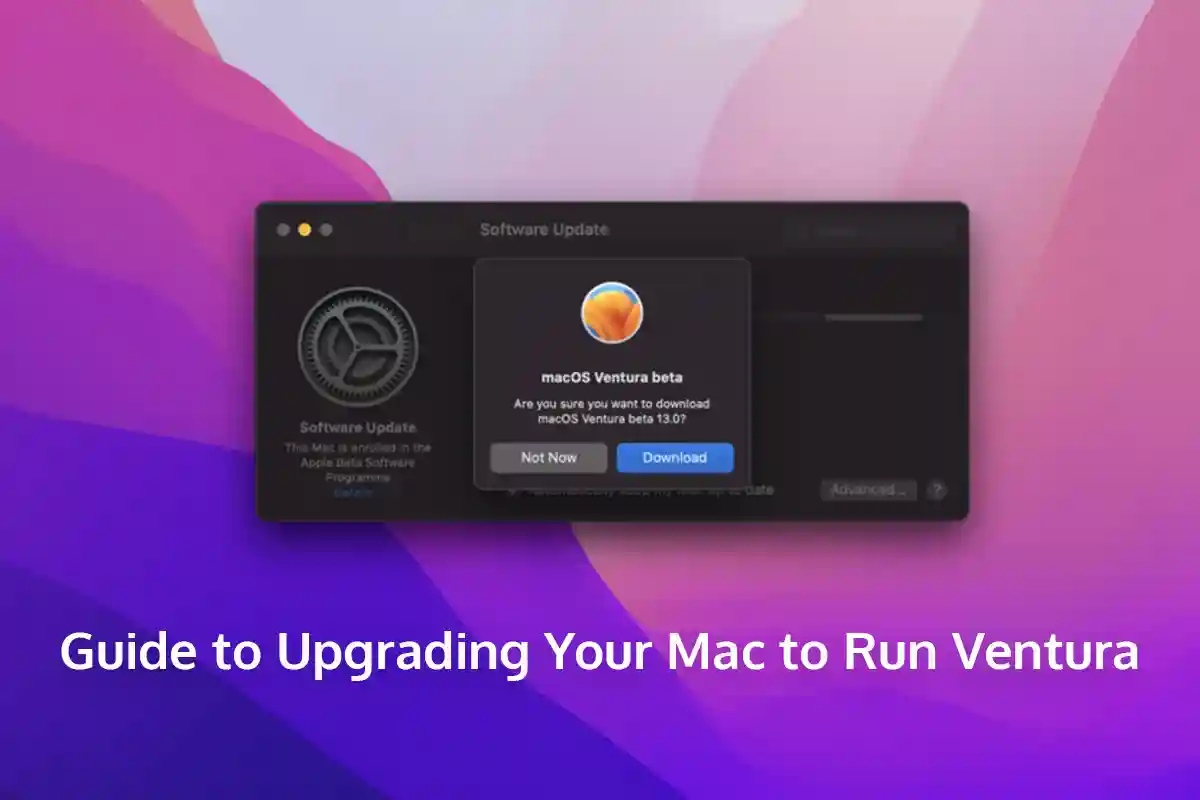 Mac to Run Ventura