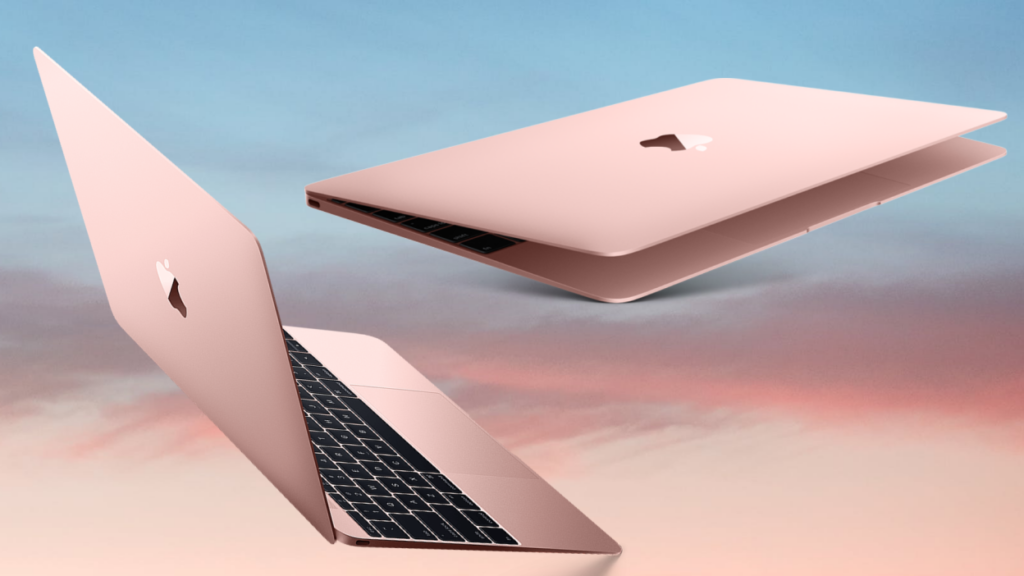 Pink MacBook