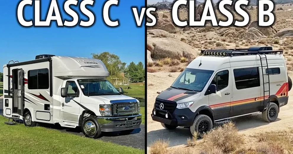 Renting a Class C vs Class B RV